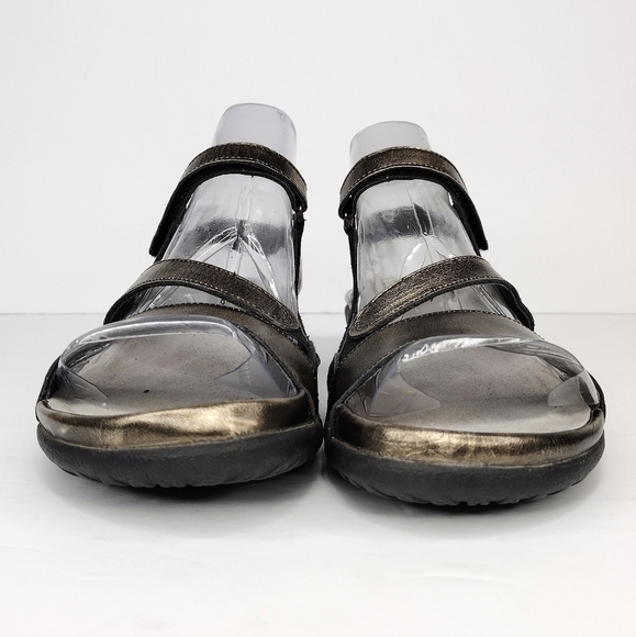 Naot Etera Gold Leather Women's Open Toe Casual Walking Strappy Sandals - Picture 5 of 12